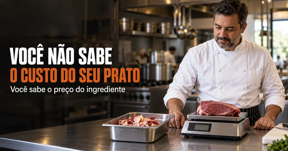 Capa do artigo: Como saber o custo exato do seu prato (e por que a conta que você faz hoje mente)