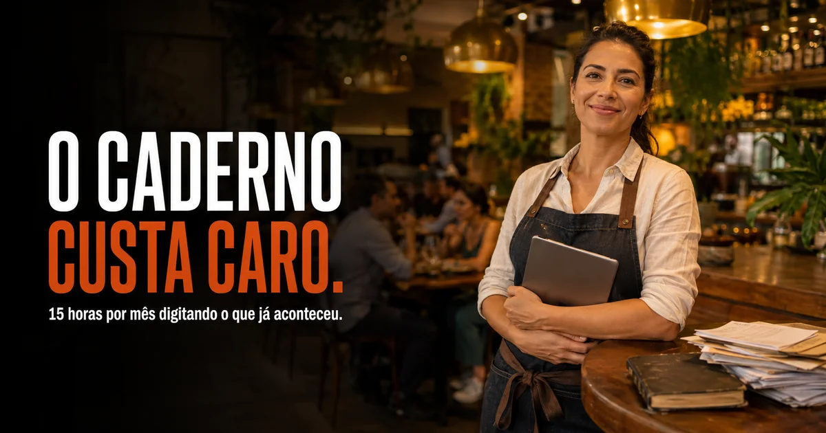 Capa do artigo: Caderno, planilha ou sistema: por que o controle manual custa mais caro do que você imagina